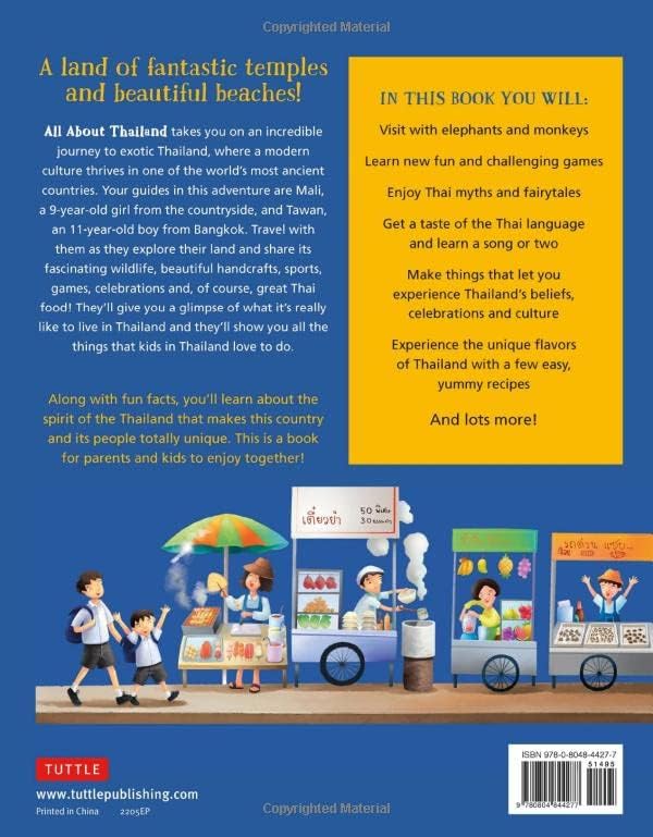 All About Thailand: Stories, Songs, Crafts and Games for Kids (All About...countries)
